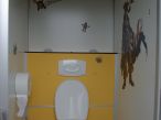 toilettes avec papier